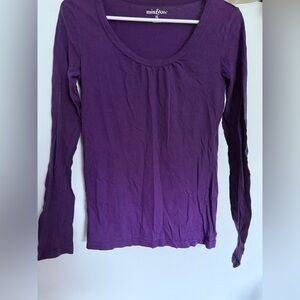 Mix & Co. Women's Elegant Purple Blouse